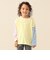 ボーダー ロング Tシャツ 2026FW（90～140cm）キッズ 定番 カジュアル プチプラ