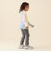 ボーダー ロング Tシャツ 2026FW（90～140cm）キッズ 定番 カジュアル プチプラ