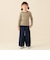 メローリブ Tシャツ 2026FW （90～130cm）プチプラ 人気 ボーダー 着回し ロンT 通園 通学