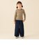 メローリブ Tシャツ 2026FW （90～130cm）プチプラ 人気 ボーダー 着回し ロンT 通園 通学
