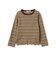 メローリブ Tシャツ 2026FW （90～130cm）プチプラ 人気 ボーダー 着回し ロンT 通園 通学