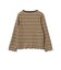 メローリブ Tシャツ 2026FW （90～130cm）プチプラ 人気 ボーダー 着回し ロンT 通園 通学
