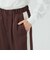 サイドライン サテン パンツ