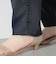 パイピング 裾ボタン ハイウエストパンツ