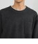 起毛 フェイクレイヤー ロングスリーブ Tシャツ