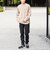 起毛 フェイクレイヤー ロングスリーブ Tシャツ