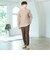 起毛 フェイクレイヤー ロングスリーブ Tシャツ