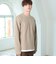起毛 フェイクレイヤー ロングスリーブ Tシャツ