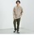 起毛 フェイクレイヤー ロングスリーブ Tシャツ