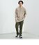 起毛 フェイクレイヤー ロングスリーブ Tシャツ