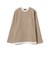 起毛 フェイクレイヤー ロングスリーブ Tシャツ