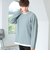 起毛 フェイクレイヤー ロングスリーブ Tシャツ