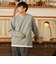 起毛 フェイクレイヤー ロングスリーブ Tシャツ