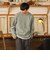 起毛 フェイクレイヤー ロングスリーブ Tシャツ
