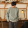 起毛 フェイクレイヤー ロングスリーブ Tシャツ