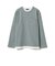 起毛 フェイクレイヤー ロングスリーブ Tシャツ