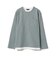 起毛 フェイクレイヤー ロングスリーブ Tシャツ