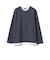 起毛 フェイクレイヤー ロングスリーブ Tシャツ