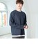 起毛 フェイクレイヤー ロングスリーブ Tシャツ