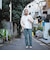 BEAMS / 7ゲージ ダメージ カーディガン