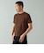 Blu Bre / リネンコットン クルーネック ニット Tシャツ