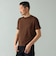 Blu Bre / リネンコットン クルーネック ニット Tシャツ