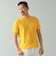 Blu Bre / リネンコットン クルーネック ニット Tシャツ