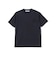 Blu Bre / リネンコットン クルーネック ニット Tシャツ