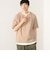 スリットネック フェイクレイヤー ワッフル Tシャツ