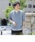 スリットネック フェイクレイヤー ワッフル Tシャツ