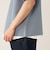 スリットネック フェイクレイヤー ワッフル Tシャツ