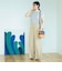 細サス付き ワイドパンツ