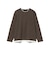 フェイクレイヤー カノコ ダンボール ロング スリーブ Tシャツ