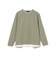 フェイクレイヤー カノコ ダンボール ロング スリーブ Tシャツ