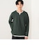 フェイクレイヤー キーネック ニットフリース Tシャツ