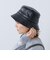 BEAMS HEART / フェイクレザー バケットハット