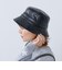 BEAMS HEART / フェイクレザー バケットハット