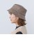 BEAMS HEART / フェイクレザー バケットハット