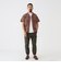 Open Collar Block Print