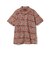 Open Collar Block Print