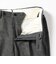 LORO PIANA FABRIC ハウンドトゥース 1プリーツ スラックス