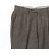 LORO PIANA FABRIC ハウンドトゥース 1プリーツ スラックス
