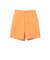 Plain Front Shorts Cut-Off Twill Garment Dye