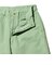 Plain Front Shorts Cut-Off Twill Garment Dye