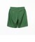 Plain Front Shorts Cut-Off Twill Garment Dye