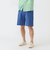 Plain Front Shorts Cut-Off Twill Garment Dye