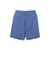 Plain Front Shorts Cut-Off Twill Garment Dye