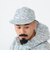 5 Panel Long Bill Nylon Print Water Film