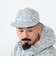 5 Panel Long Bill Nylon Print Water Film