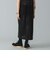 maturely / Fake Leather Work Skirt